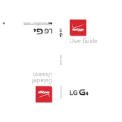 LG G4 VS986 Ceramic White Phone manual cover