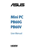 ASUS Mini PC PB60G Computer manual cover