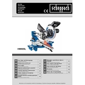 Scheppach HM90SL 5901214901 Saw manual cover