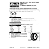 Sealey CST983HD Sack Truck manual cover