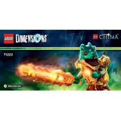 LEGO Chima 71223-4 Construction Set manual cover