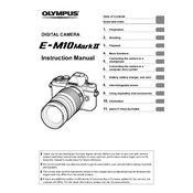 Olympus E-M10 Mark II manual cover