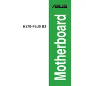 ASUS H170-PLUS D3 Motherboard manual cover