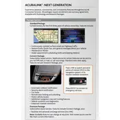 Acura MDX AcuraLink 2015 SUV manual cover