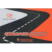 Pontiac Grand Prix 1998 manual cover