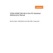 Lenovo YOGA Home 500-22IBU Computer manual cover