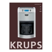 Krups KM810555 Coffee Machine manual cover