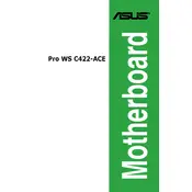 ASUS Pro WS C422-ACE Motherboard manual cover