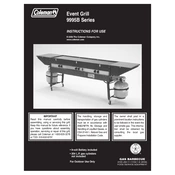 Coleman Event Grill 9995B Series manual cover