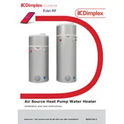 Dimplex Edel EDL200UK-630RF Heat Pump manual cover