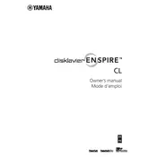 Yamaha Disklavier Enspire CL Piano manual cover