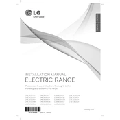 LG LRE3021ST LRE3021ST.FSTLLGA Range manual cover