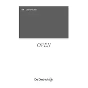 De Dietrich DKP7320X Oven manual cover