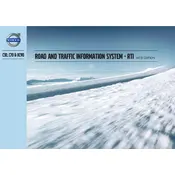 Volvo XC90 Road and Traffic Information System 2013 manual cover