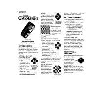 Radica Mattel Pocket Checkers I9917 Toy manual cover