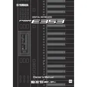 Yamaha PSR-E353 Keyboard