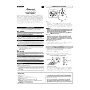 Yamaha Atmosfeel System74 Guitar manual cover