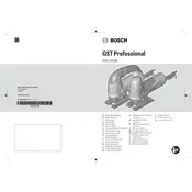 Bosch 0 601 58F 070 Jigsaw manual cover