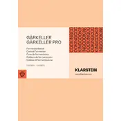 Klarstein GÄRKELLER PRO 10033674 Kettle manual cover