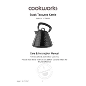 Cookworks 7363544 KE3046-GS Kettle manual cover