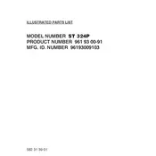 Husqvarna ST 324P Snow Thrower