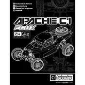 HPI Racing Apache C1 Flux 107510 Race Kit manual cover