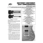 Peavey Odyssey 25th Anniversary Guitar manual cover