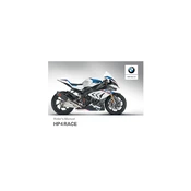 BMW HP4 RACE 2017 Motorcycle manual cover