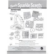 Barbie Mattel Sparkle Scents 47801 Toy manual cover