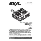 Skil QC536001 Charger manual cover