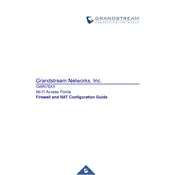 Grandstream GWN7600 Firewall and NAT Access Point manual cover