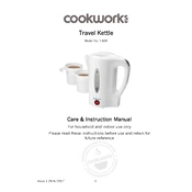 Cookworks 7031395 Y-600 Kettle manual cover