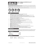 Sealey MC454 Lift manual cover