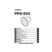 Olympus PPO-E02 manual cover