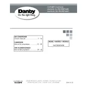 Danby DAC080B5WDB Air Conditioner manual cover