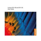 Lenovo E41-50 Laptop manual cover