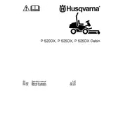 Husqvarna P 520DX Lawn Mower manual cover