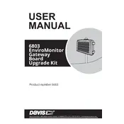 Davis EnviroMonitor 6803 6683 Gateway manual cover