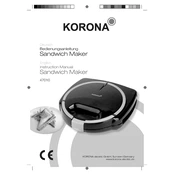 Korona 47010 Sandwich Maker manual cover