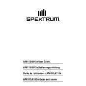 Spektrum SPMAR6115 Receiver manual cover