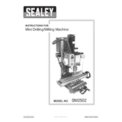 Sealey SM2502 Drill manual cover