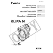 Canon ELURA 50 manual cover