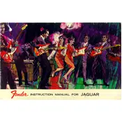 Fender Jaguar 1965 Guitar manual cover