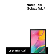 Samsung Galaxy Tab A 10.1 2019 Sprint SM-T517PZSESPR Tablet manual cover