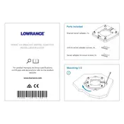 Lowrance Hook2 4-5 Bracket Swivel Adapter manual cover