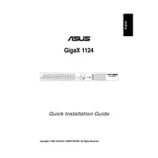 ASUS GigaX 1124 Router manual cover