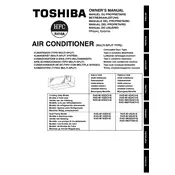 Toshiba RAS-3M23GACV-E Air Conditioner manual cover