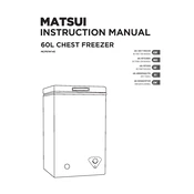 Matsui MCF61W14E manual cover