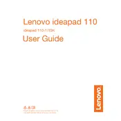 Lenovo IdeaPad 110-17ISKL Laptop manual cover