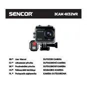 Sencor 3CAM 4K52WR Camera manual cover